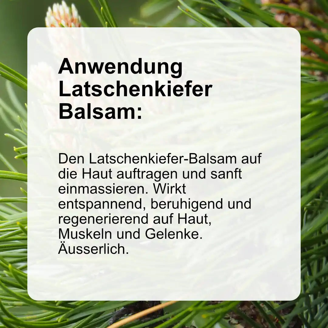 Latschenkiefer Balsam - 80ml