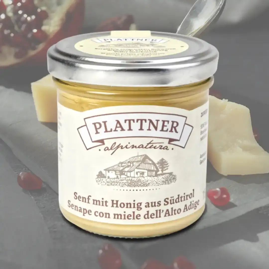 Senf mit Honig aus Südtirol - 150g Plattner