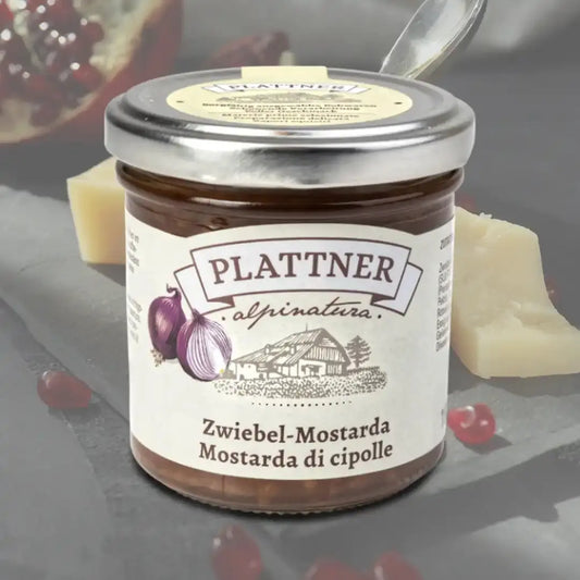 Zwiebel Mostarda - 160g Plattner